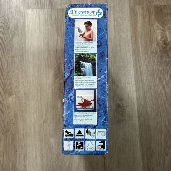 The Dispenser 4 Chamber Shower Organizer Soap Shampoo Conditioner Lotion READ - Picture 5 of 12